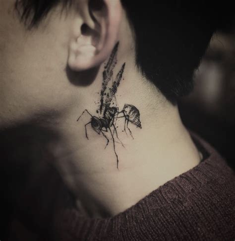Neck Wasp Tattoo | Best Tattoo Ideas Gallery | Wasp tattoo, Neck tattoo, Neck tattoo for guys