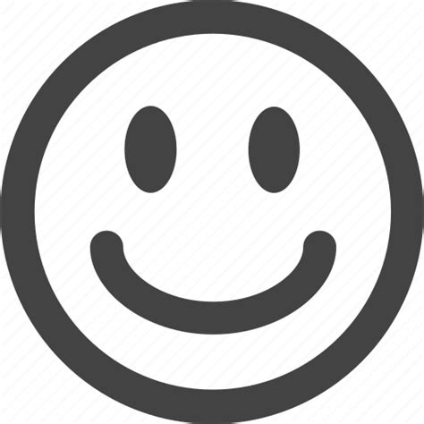 Emoticon Emotion Face Happy Simple Shape Smile Icon Download On