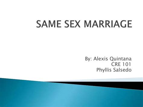 ppt same sex marriage powerpoint presentation free download id 5848011