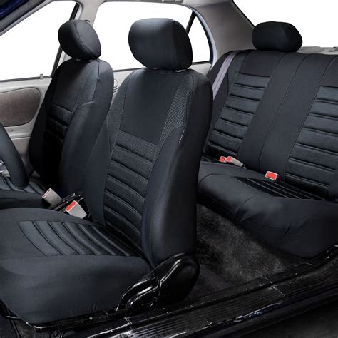 Fh Group Premium Air Mesh Seat Covers For Auto Car Suv Van Full Set