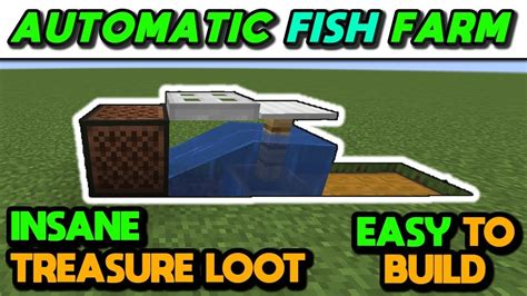 How To Make A Minecraft Afk Fish Farm In 117 Youtube