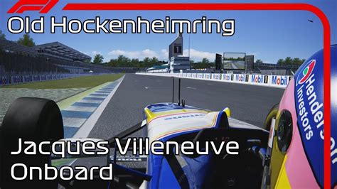 F Jacques Villeneuve Onboard Old Hockenheimring Assetto Corsa