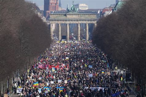 Anti War Protests Across Europe Small Rallies In Russia Ap News