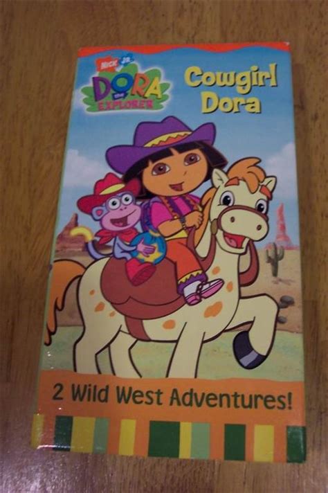 Vhs Dora The Explorer Cowgirl Dora Vhs Ebay My Xxx Hot Girl