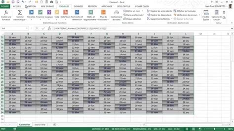 Planning Semaine Excel Calendrier 2021 A Telecharger Au Format Excel