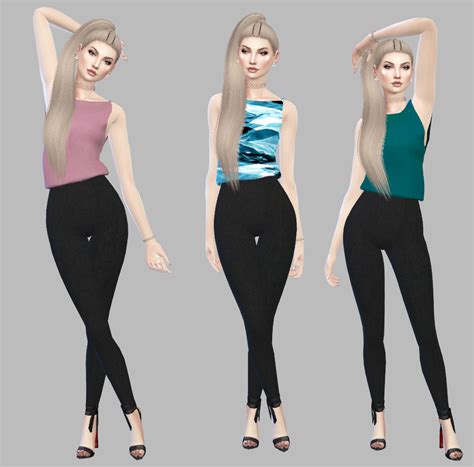 Sims4sisters — Simply Simming Isobel Top Cas Standalone