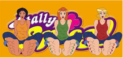 Totally Hot Totally Bare Totally Spies Feet By Erboiler On Deviantart