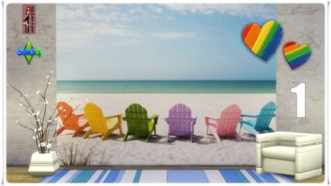 Beach Wallpapers At Annetts Sims 4 Welt Sims 4 Updates