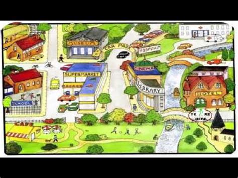 ingilizce yön tarif animasyonu 1080p - YouTube