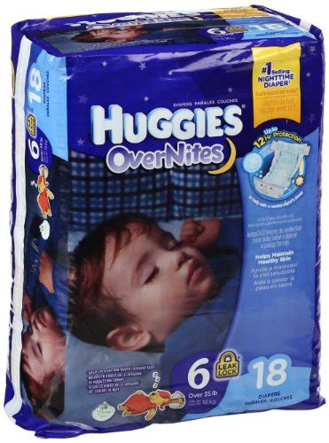 Huggies Overnites Diapers Size 6 18 Count Baby Toddler Diapering