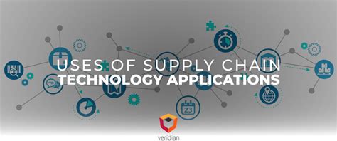 Infographics 4 Uses Of Supply Chain Technology Applications Moving