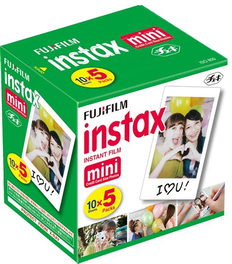 Fujifilm Instax Mini Instant Film 10 Sheets X 5 Packs Best Selling