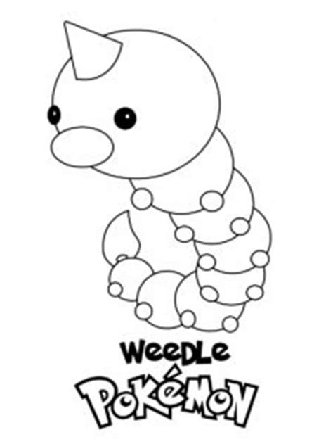 Weedle Coloring Page