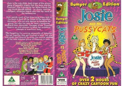 Josie And The Pussycats Bumper Edition 1997 On First Independent United Kingdom Vhs Videotape