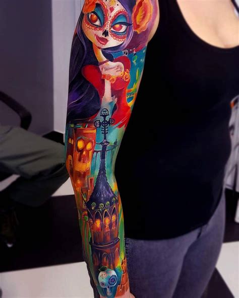 The Nightmare Before Christmas Colorful Sleeve