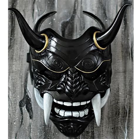 Halloween Japanese Prajna Devil Hannya Noh Kabuki Demon Oni Samurai