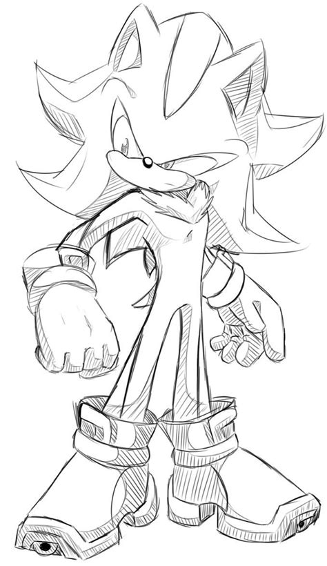 Shadow Exe Sonic Boom Shadow The Hedgehog Coloring Pages Worksheetpedia
