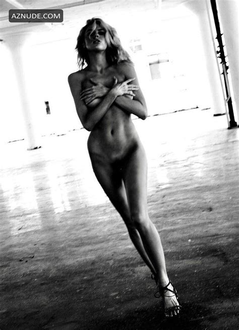 Charlotte Mckinney Nude Coveredcensored Black And White