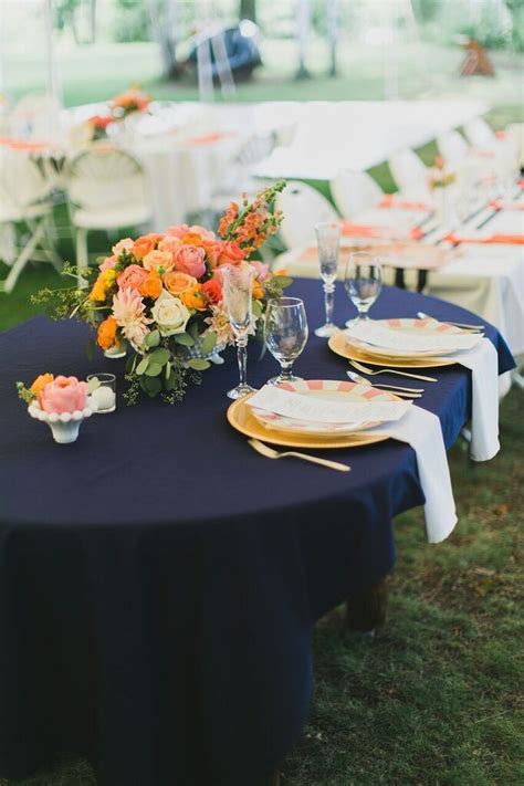 Summertime Coral And Navy Featured In Diy Wisconsin Wedding