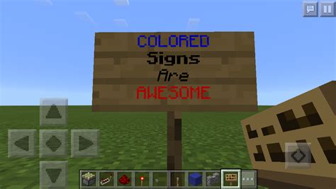 How To Make Colored Signs And Books In Minecraft Bedrockjava No Mods