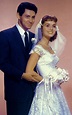 Eddie Fisher and Debbie Reynolds on their wedding day in 1955 ...