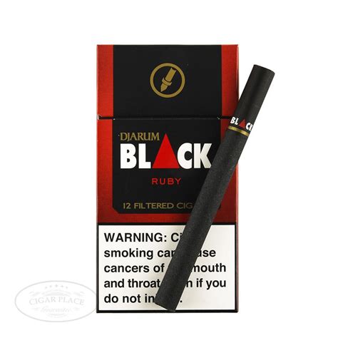 Djarum Black Ruby (Filtered ) Cigars In Stock Now | CigarPlace.biz