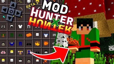 LanÇou Mod Hunter X Hunter Para Minecraft Pe Minecraft Pocket