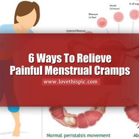 Ways To Relieve Painful Menstrual Cramps