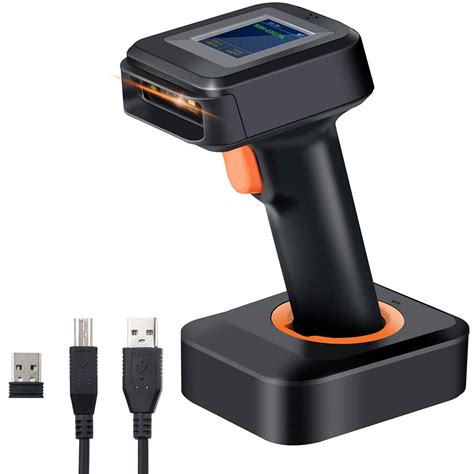 Buy Terapro 1d 2d Qr Wireless Barcode Scanner With Display Screen