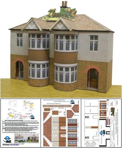 Papermau Architecture Paper Models House Free Paper Models Paper