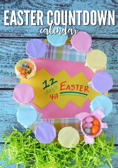 Easter Countdown Calendar Passion For Savings