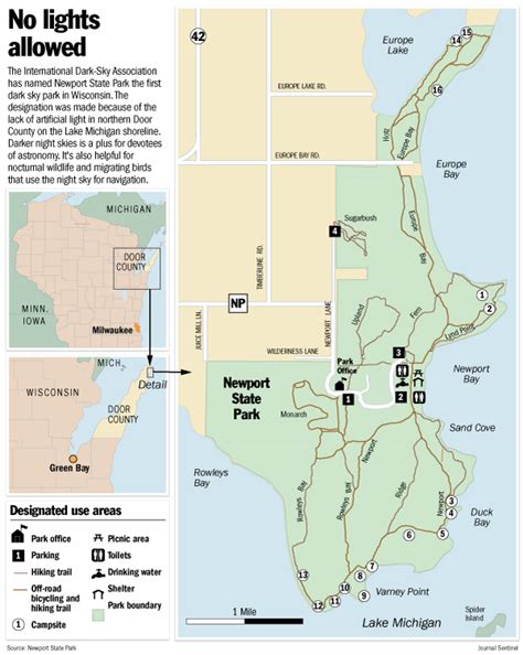 Newport State Park Designated As Wisconsins First Dark