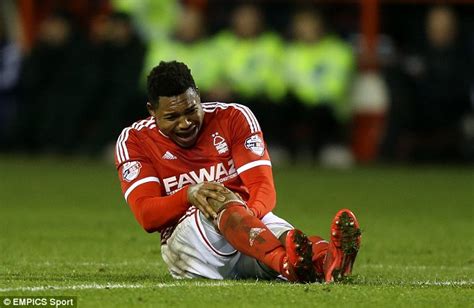 Carrying forest home and away , lefties for days , lansbury is scum #villadown. Britt Assombalonga out for a YEAR after Nottingham Forest ...