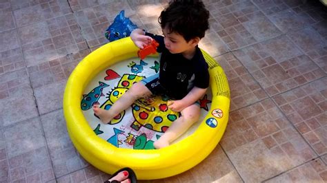 Ethan In His Own Private Pool Youtube
