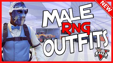 Gta5 Online I Top 5 Male Rng Outfits Youtube