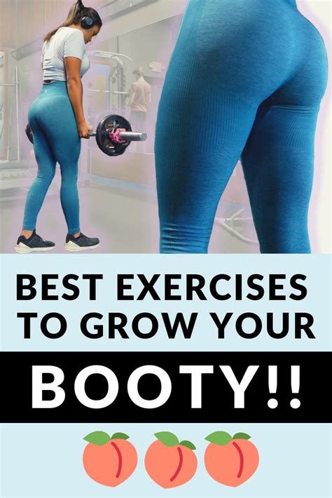 13 Intense Exercises To Grow Your Booty Youtube Butt Workout Glutes Workout Booty Workout