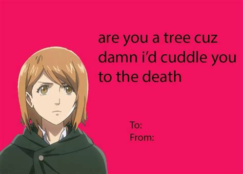 56 best Attack on titan valentines cards images on Pinterest