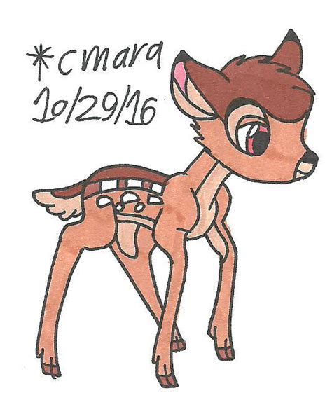 87363 Safe Artistcmara Bambi Bambi Cervid Deer Mammal Bambi