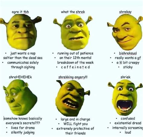 Shrek Funny Shrek Memes Funny Profile Pictures Reaction Pictures