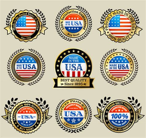 The Great Seal Of The Us Gold Illustrations Royalty Free Vector
