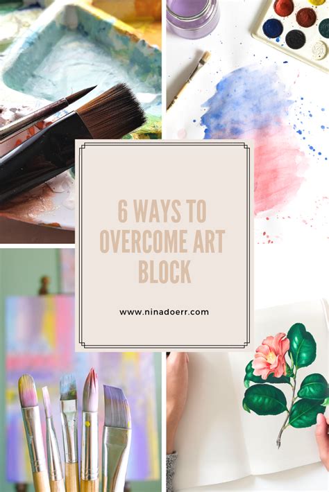 6 Ways To Overcome Artist Block — Nina Doerr Art Block Artist