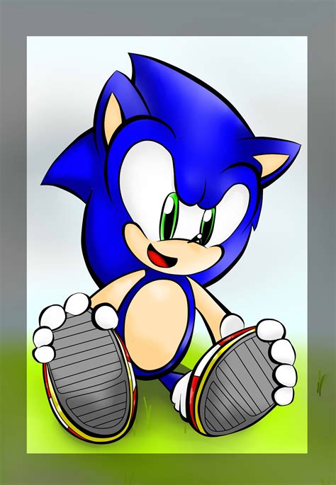 Sonic The Hedgehog How Cute Sonic Pinterest