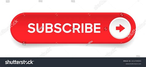 Subscribe Button Bell Notification Icon Button Royalty Free Stock