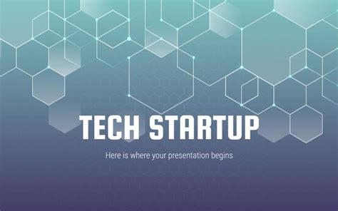 Tech Startup Powerpoint Template For 20