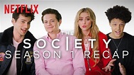 The Society Cast Recaps Season 1 | *Lots of Spoilers* | Netflix - YouTube
