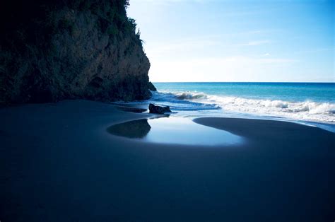 Photo Of The Day Montserrats Beautiful Black Sand Beaches Montserrat