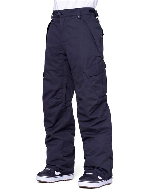 686 Infinity Insulated Cargo Snowboard Pant Black 2024 Boardwise