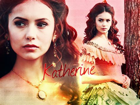 Katherine The Vampire Diaries Tv Show Wallpaper 14177837 Fanpop