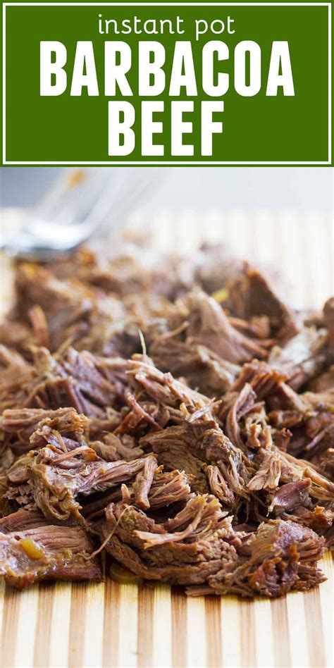 Learn more at certifiedangusbeef.com merch at shop.certifiedangusbeef.com. Instant Pot Barbacoa Beef | Recipe in 2020 | Barbacoa beef, Instant pot recipes, Recipes