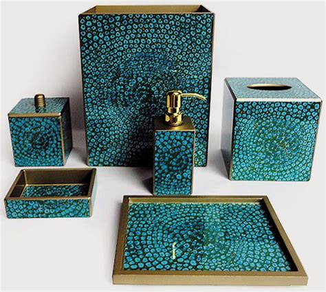 Teal Tile This Mosaic Turquoise Bath Set Priced By The Piece By